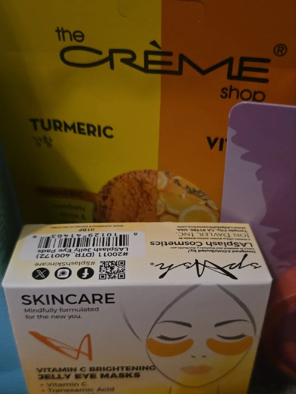 Makeup/Skincare Pouch with Assorted Women’s Skincare Items